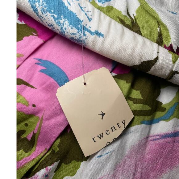 Twenty One - Floral Strapless Mini Dress - Size Small - Picture 11 of 13